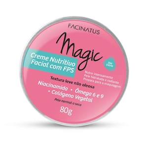 Creme Para Rosto Hidratada Facial Com Colágeno E Ômega 6 E 9