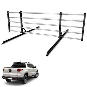 Divisor Cargas Caçamba Fiat Toro 2016 a 2024 em Aluminio