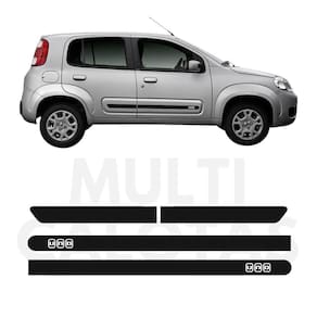 Friso Lateral Borrachão Novo Uno 11 A 21 4 Portas 671A