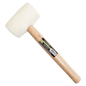 Martelo De Borracha Assentar Piso Geral 60mm - Branco