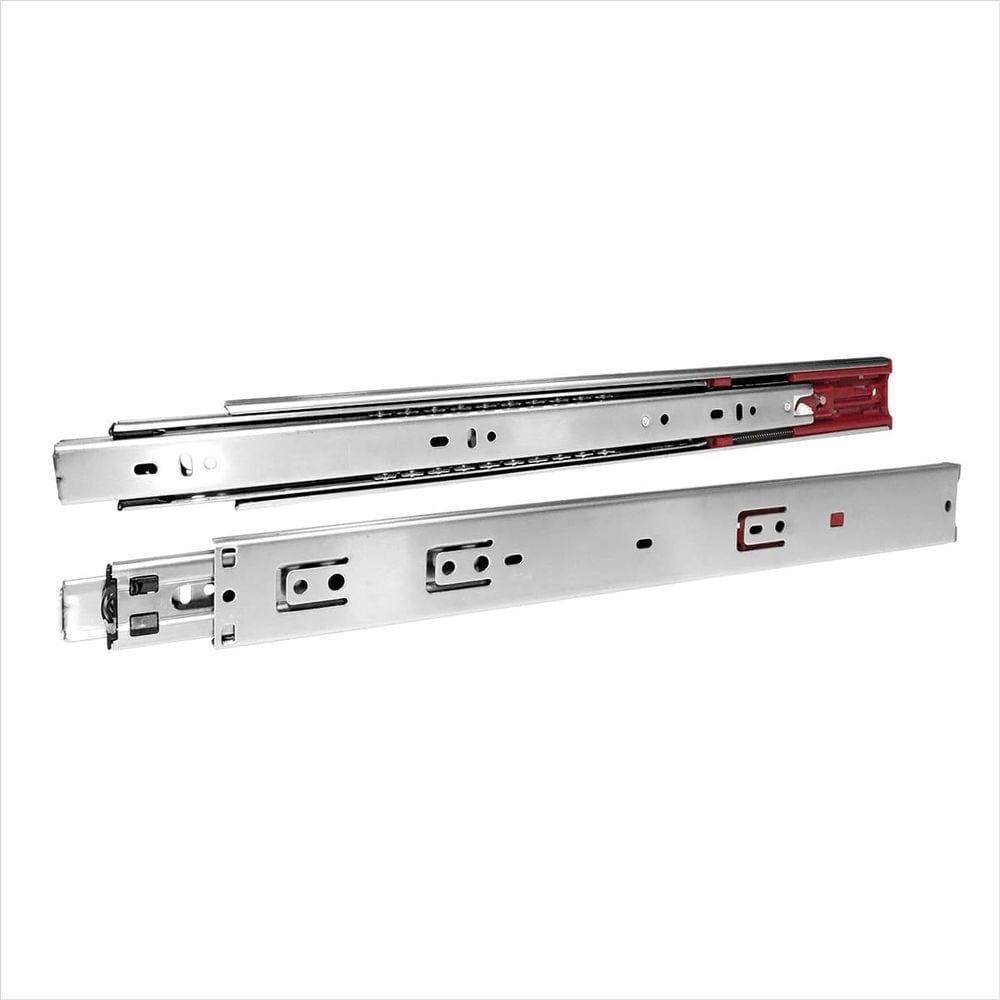 Corrediça Telescópica Com Armotecedor 40cm 25kg O Par
