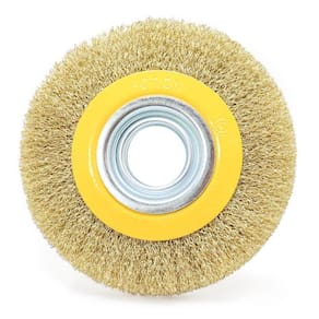 Escova De Aço Circular 6 X 1-2? Para Motor Esmeril Tradestar