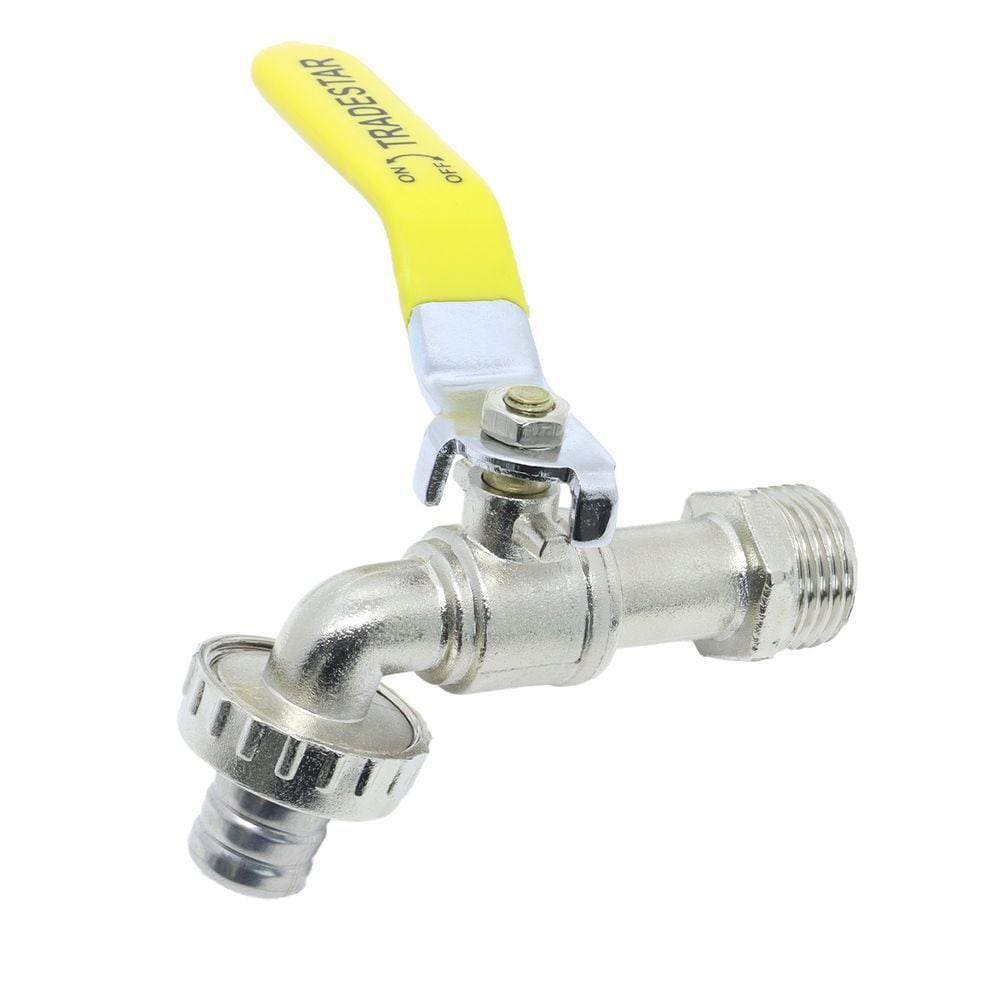 Torneira Esfera Jardim C- Bico 1-2 X 3-4 Metal Tradestar