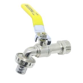 Torneira Esfera Jardim C- Bico 1-2 X 3-4 Metal Tradestar