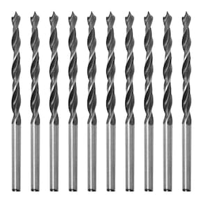 Broca Para Madeira Em Aço Carbono 3 Pontas 4x75mm Tradestar
