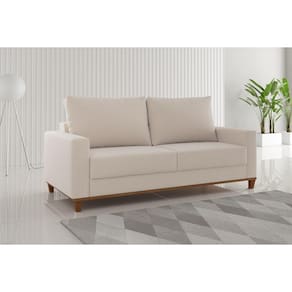 Sofá1,80 Living Viero Palazo Linho Bronze