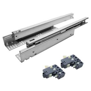 Corrediça Oculta Invisível Com Amortecedor 45 Cm 35kg Par