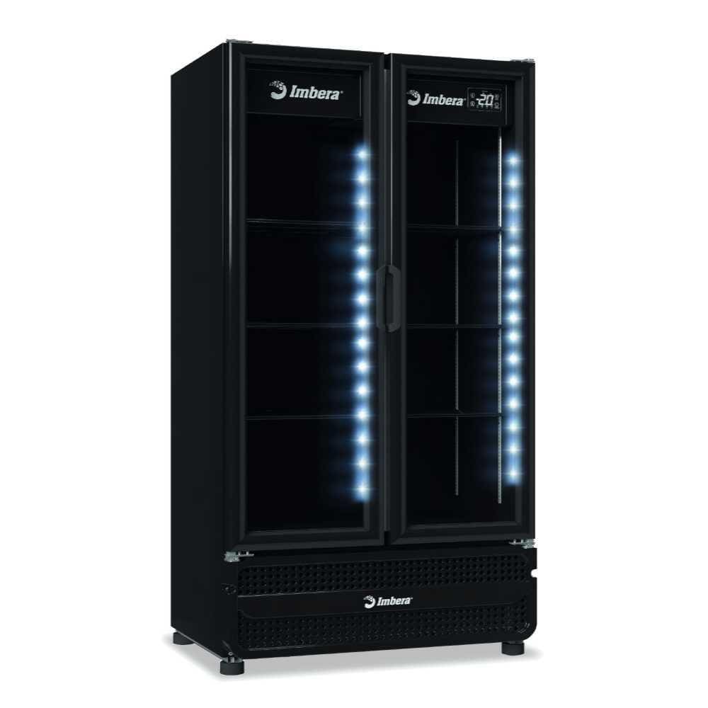 Cervejeiro Expositor 2 Portas 810 Litros Full Black CCV480 220V - Imbera