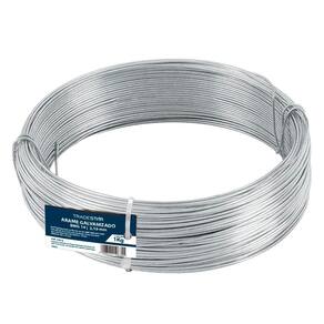 Arame Galvanizado Nº14 Bwg 14 Fio 2,10mm Liso 1kg Tradestar