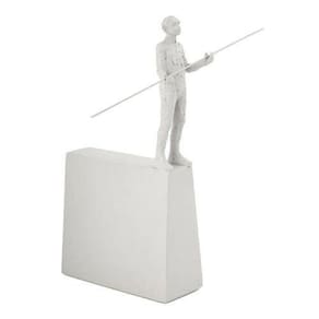Escultura Homem Saltador 18123 27X25X14Cm Mart
