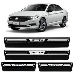 Jogo de Soleira Premium Jetta 2011 a 2023 Elegance 4 Portas