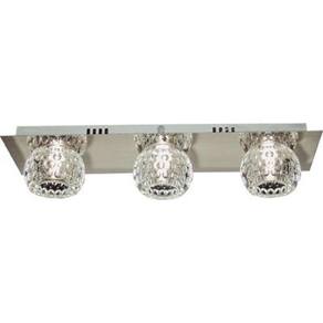 Plafon Demeter Triplo Cristal Para Led