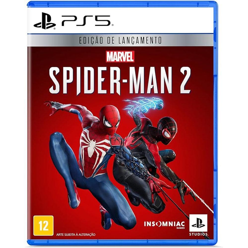 Spider Man 2 Ps5 Edição de Lançamento Lacrado