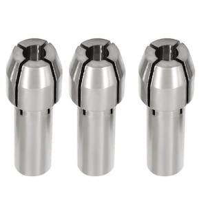 Kit 3 Pinças 2.4Mm Para Micro Retíficas Mini Mandril Vonder