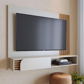 Painel Home Suspenso 1 Porta Tv`s 60" Jurerê