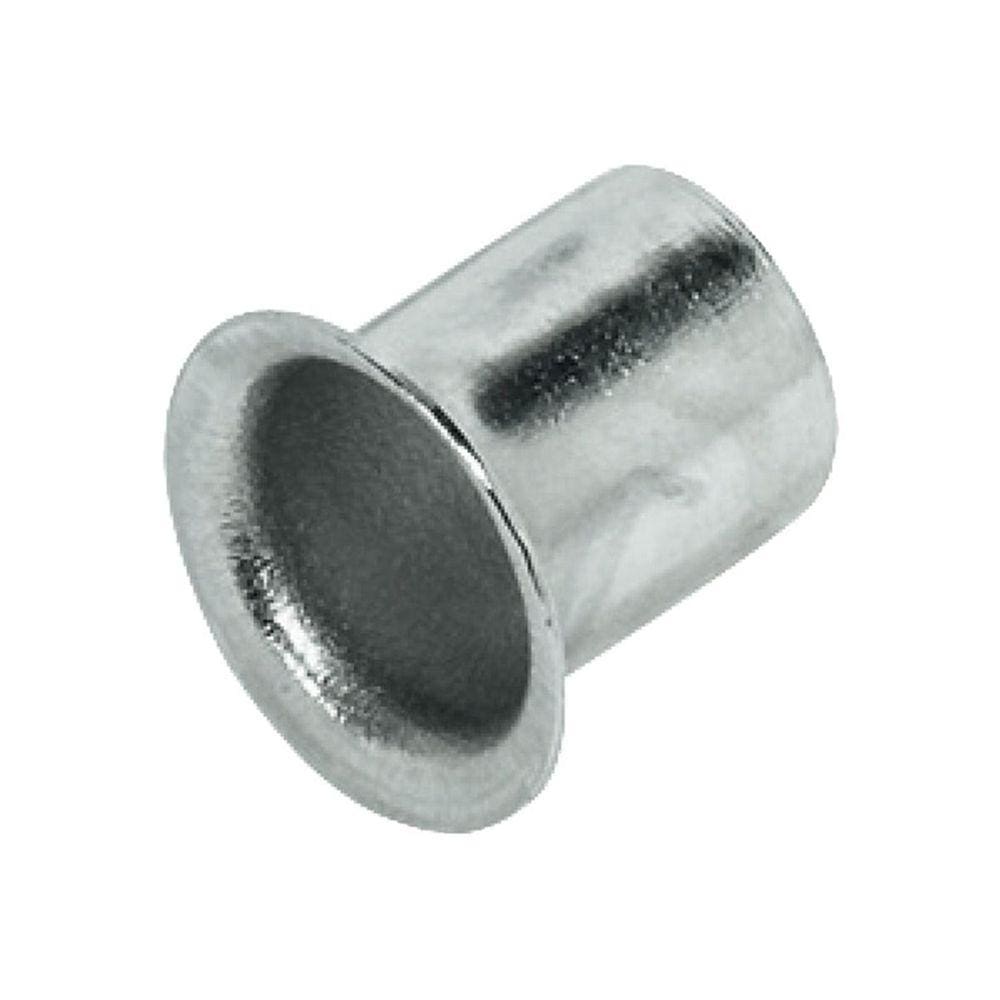 Kit 100 Unidades Bucha Para Suporte Prateleira 7,5Mm Hafele