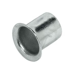 Kit 100 Unidades Bucha Para Suporte Prateleira 7,5Mm Hafele