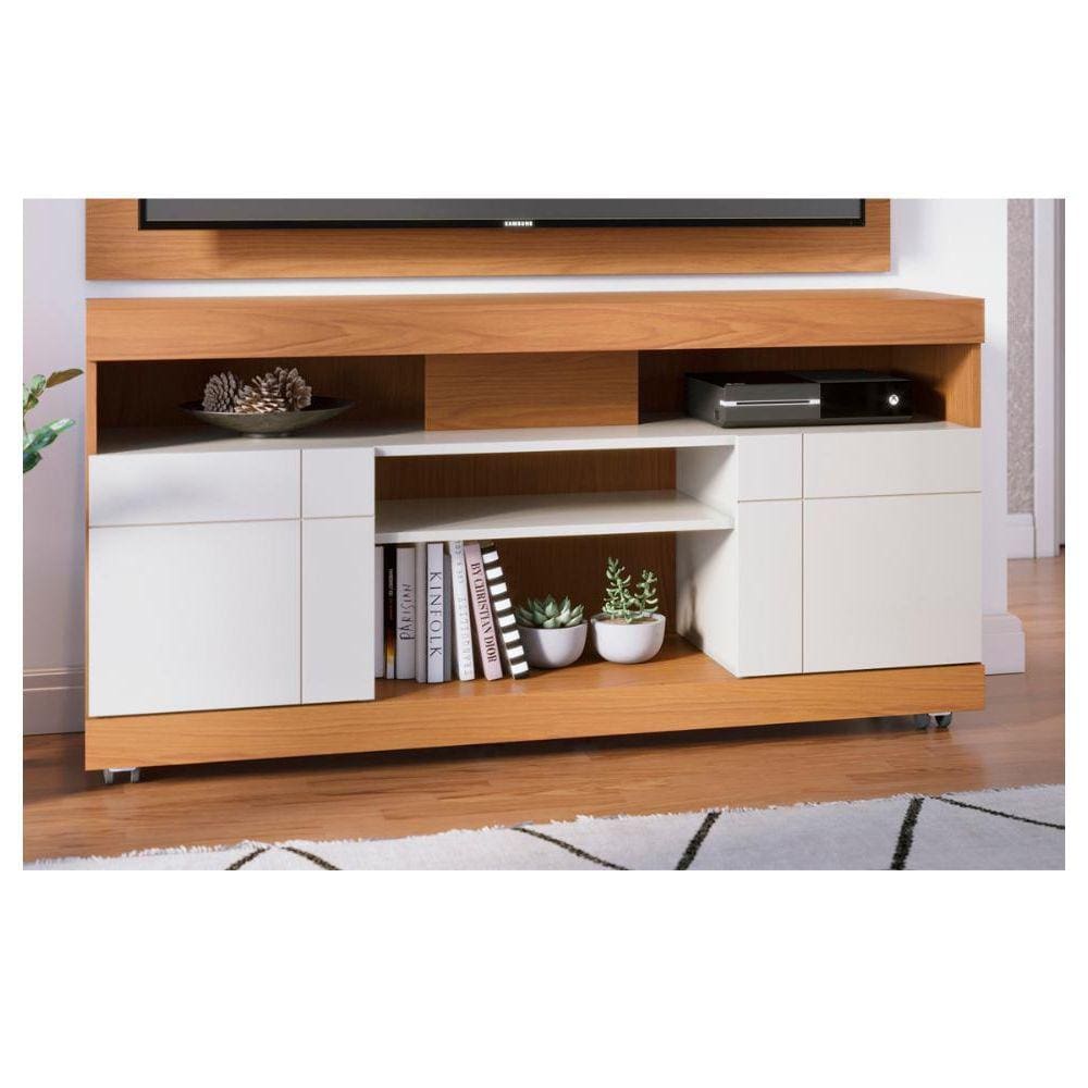 Rack Bancada TV até 47” 2 Portas Yara