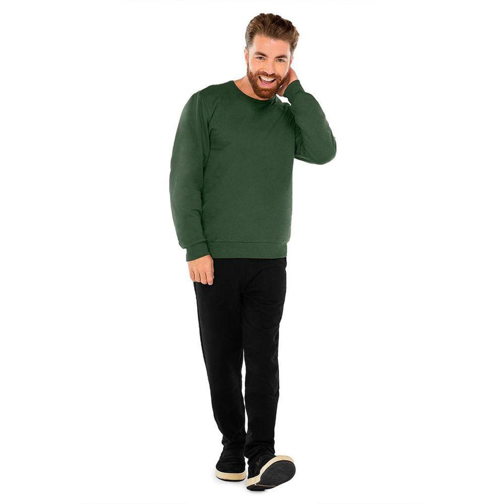 Calça Masculina Moletom Premium Básica Reta