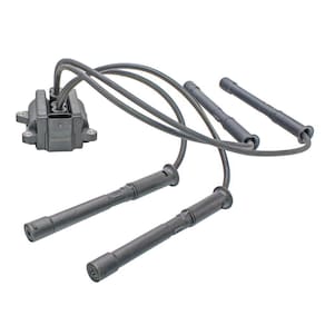 Bobina De Ignição Clio Kangoo Twingo Peugeot 206 Com Cabos Fixos 4 Vias - GAUSS - GC4401
