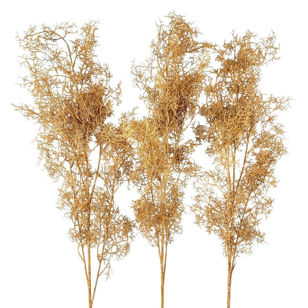 Planta Artificial Cipreste Outono 105X19Cm Haste Kit 3Pc