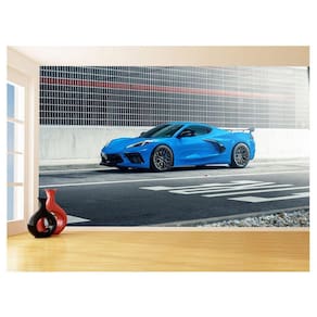 Papel De Parede Carro Corvette Chevrolet Chevy 3,5M Car57