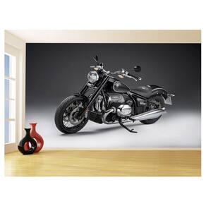 Papel De Parede 3D Moto Custom Chopper Viagem 3,5M Bkm96