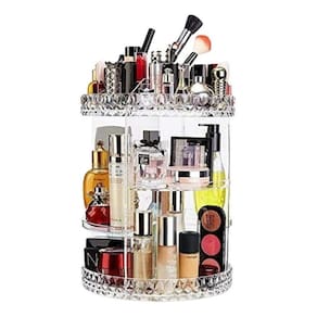 Organizador De Cosméticos E Maquiagem Giratório 360º