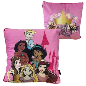 Kit Cobertor Manta E Almofada Disney Princesas