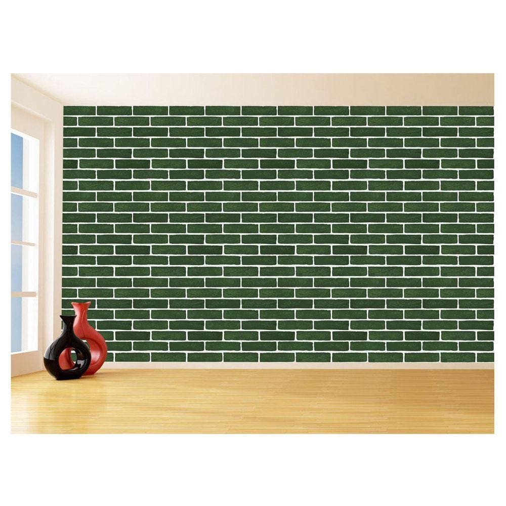 Papel De Parede 3D Tijolo Sala Tijolinho Vista 3,5M Xbr67