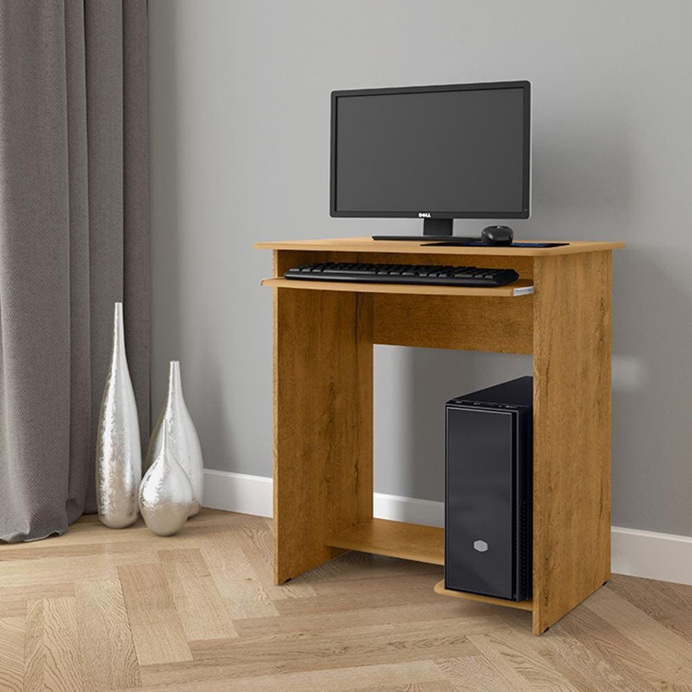 Mesa de Computador Prática Freijó