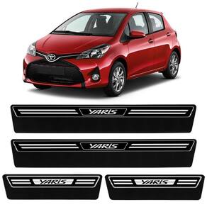 Jogo de Soleira Premium Yaris 2018 a 2023 Elegance 4 Portas