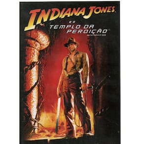 Dvd Indiana Jones E O Templo Da Perdição - Harrison Ford