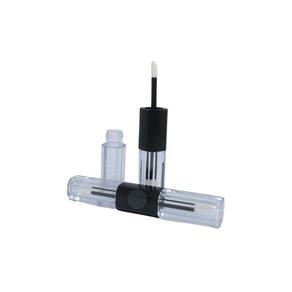 Frasco Quadrado Mini Duplo Batom Liquido Vazio 2,5Ml - 10Und