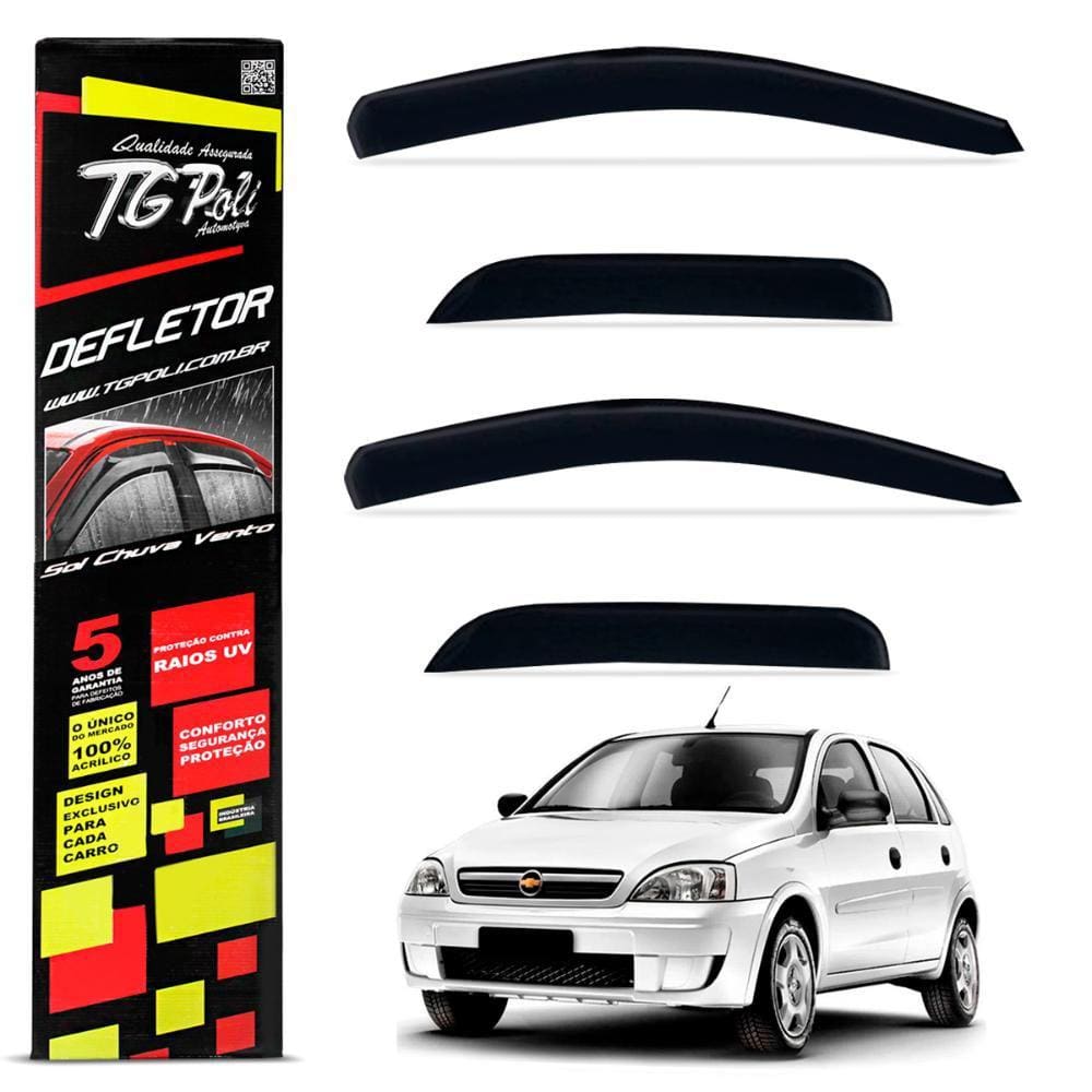 Calha Chuva Corsa Hatch Sedan Classic 1994 2016
