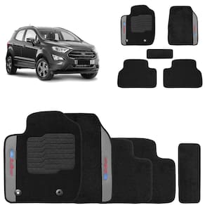 Jogo Tapetes Carpete Ecosport 2013 a 2021 Preto 5 Peças