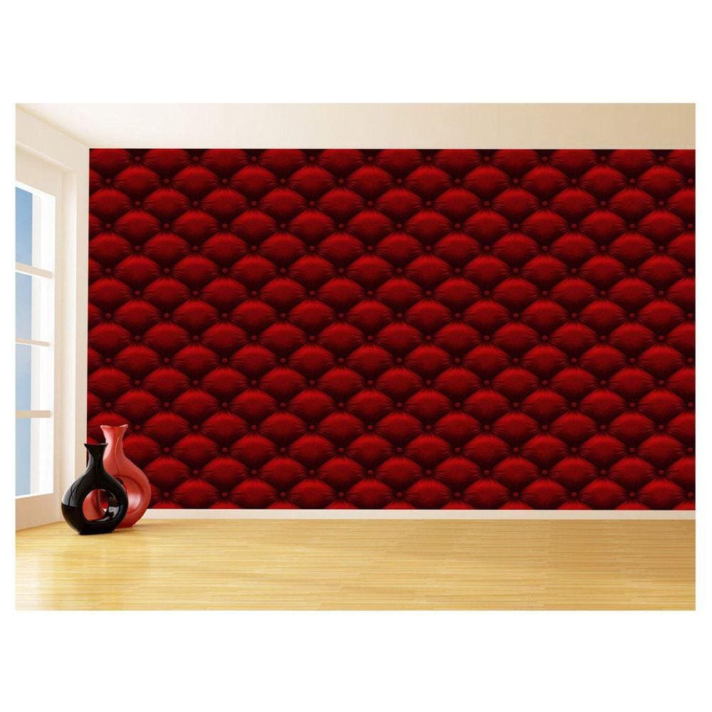 Papel De Parede 3D Estilo Tecido Capitonê Cores 3,5M Tcp69