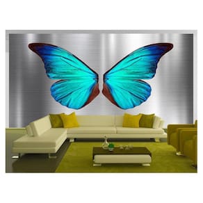 Papel De Parede 3D Arte Asas Selfie Insta Cores 3,5M Tra213