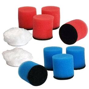 Kit Espuma Boina Polimento 25Mm 10 Pçs Para Micro Retíficas