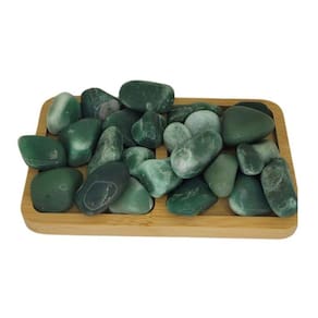 Quartzo Verde Pedra Rolada 500G Semi Preciosa Pedra Da Cura