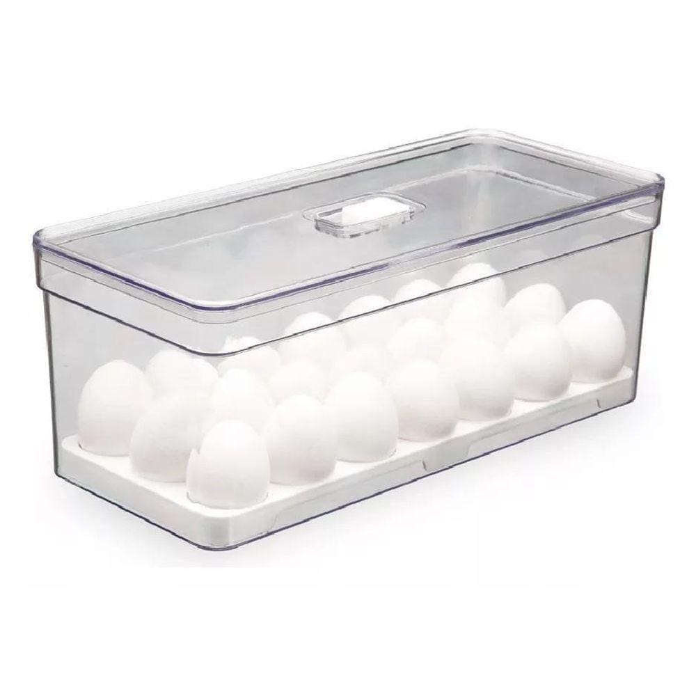 Organizador 40 Ovos Porta Ovos Geladeira Cozinha Acrilico