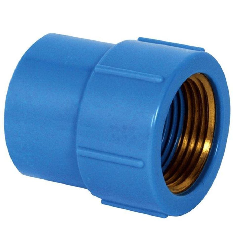 Luva Azul Sold C/Bucha Latao 20Mmx1/2 Krona Pct 0501