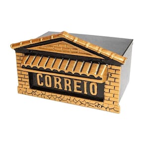 Caixa de Correio Para Cartas Colonial Detras 15x25x12cm
