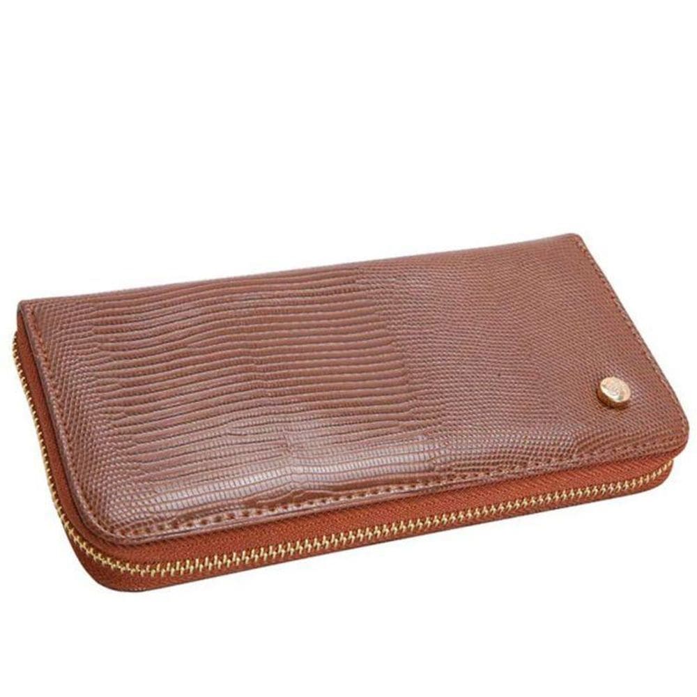 Carteira Feminina Lagarto Perolado