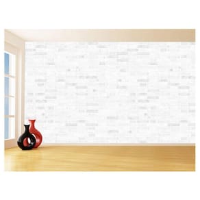 Papel De Parede 3D Tijolo Sala Tijolinho Vista 3,5M Xbr33
