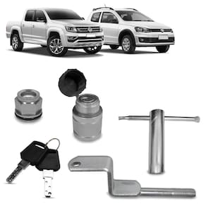 Trava de Estepe Saveiro 1990 a 2020 Amarok 2011 a 2023 Antifurto Gtnox