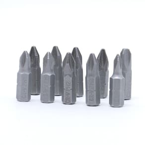 Kit Jogo Bits Ponteira 1-4 Philips Mini Ph2 S2 25mm 10 Pçs