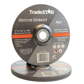 Disco De Desbaste Metal 7 Pol 180 X 6 Mm