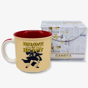 Caneca Tom Harry Potter Hogwarts Brave 350Ml Zona Criativa