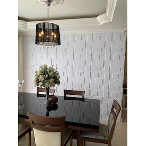 Revestimento 3D Plástico Tijolinho Encaixe 2 Placas Ilove3D